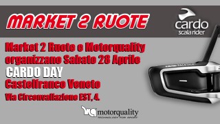 Evento CARDO: gli interfoni vi aspettano da Market 2 Ruote!