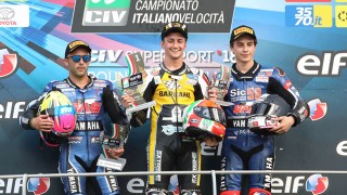 Seconda tappa del CIV al Mugello: Motorquality “accompagna” i piloti sul podio della 600 SuperSport.