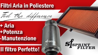 Scegli Sprint Filter: il filtro in poliestere rende obsoleti tutti i precedenti sistemi!