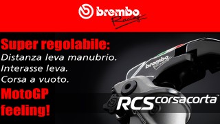 Assapora il MotoGP feeling grazie alla pompa freno Brembo RCS Corsacorta!