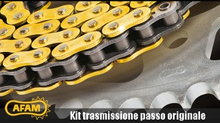 Leggerezza e prestazioni? Solo con il Kit trasmissione AFAM passo 520!