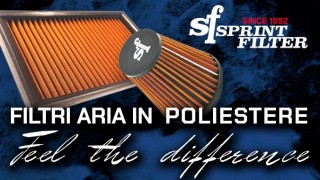 Filtro aria Sprint Filter, l’unico in poliestere!