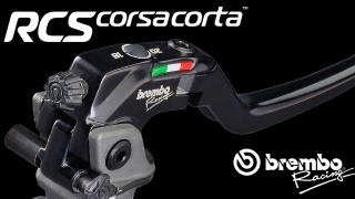 Desideri sensazioni da MotoGP? Prova la pompa freno Brembo Rcs Corsa Corta!