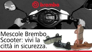 Brembo Mescola XS: la pastiglia ideale per scooter e maxi scooter.