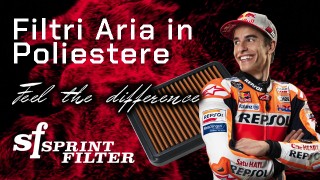 Feel the Difference con i filtri aria in poliestere Sprint Filter!