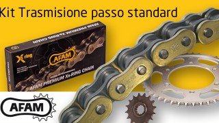 Kit Passo Standard AFAM: perfetto per le lunghe percorrenze con prestazioni superiori all’originale.