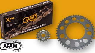Prestazioni ma anche leggerezza? Il Kit AFAM passo 520 è la soluzione ideale per la tua moto!