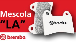 Pastiglia Brembo in mescola LA: performance, stabilità ed un’eccezionale durata.