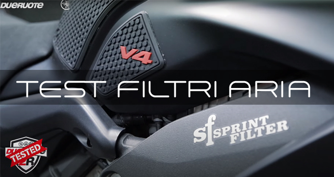 Due Ruote Tested – I filtri Sprint Filter per Ducati Streetfighter V4 S, testati su banco e strada.