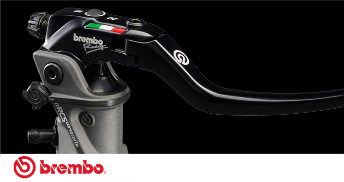 Vere sensazioni da MotoGP con la pompa freno Brembo Rcs Corsa Corta!