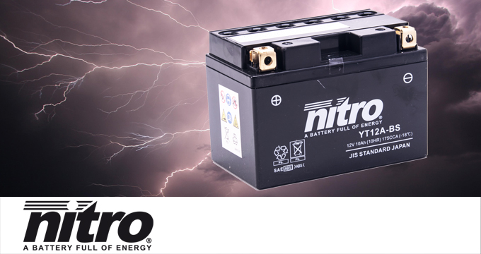 Batterie Nitro: perfette per la tua moto!