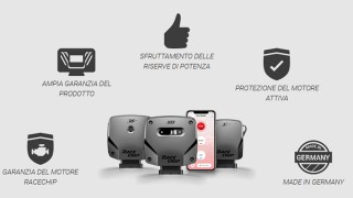 Con la centralina aggiuntiva Racechip scegli prestazione e innovazione!