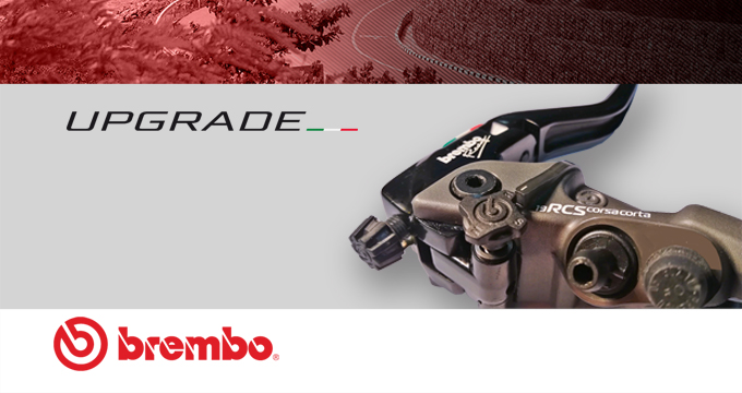 Vere sensazioni da MotoGP con la pompa freno Rcs Corsa Corta di Brembo!