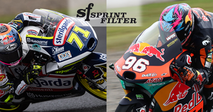 Sprint Filter è partner tecnico di Red Bull KTM Ajo Motorsport e Sterilgarda Husqvarna Max Racing Team