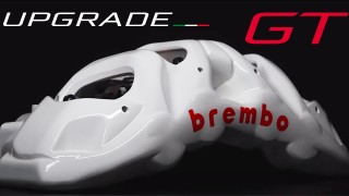 Brembo Upgrade GT: una gamma completa di sistemi frenanti ad alte prestazioni.