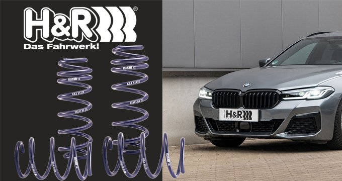 Assetto H&R: assicurati un controllo e una guida della vettura eccellenti.