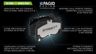 Street Plus: la pastiglia stradale ad alte prestazioni di Pagid Racing.