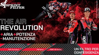 Filtro aria in poliestere Sprint Filter: aumenta le performance della tua moto.