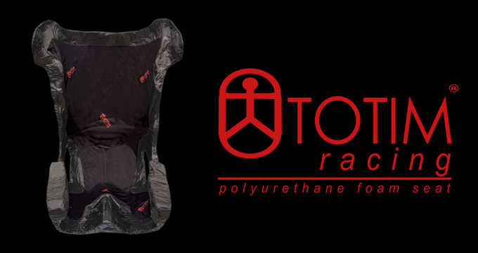 Con l’inserto in poliuretano di Totim Racing puoi personalizzare la tua seduta.