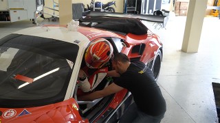 L’inserto in poliuretano di Totim Racing, installato da Pellin Racing per personalizzare la seduta del pilota.