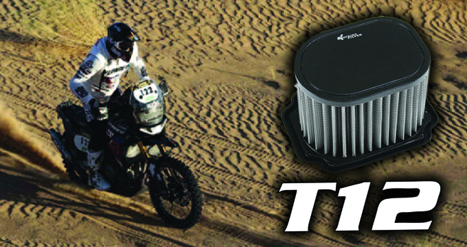I filtri aria in poliestere Sprint Filter: una perfetta innovazione con il T12